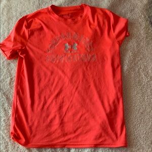 Under Armour Red Graphic T-Shirt